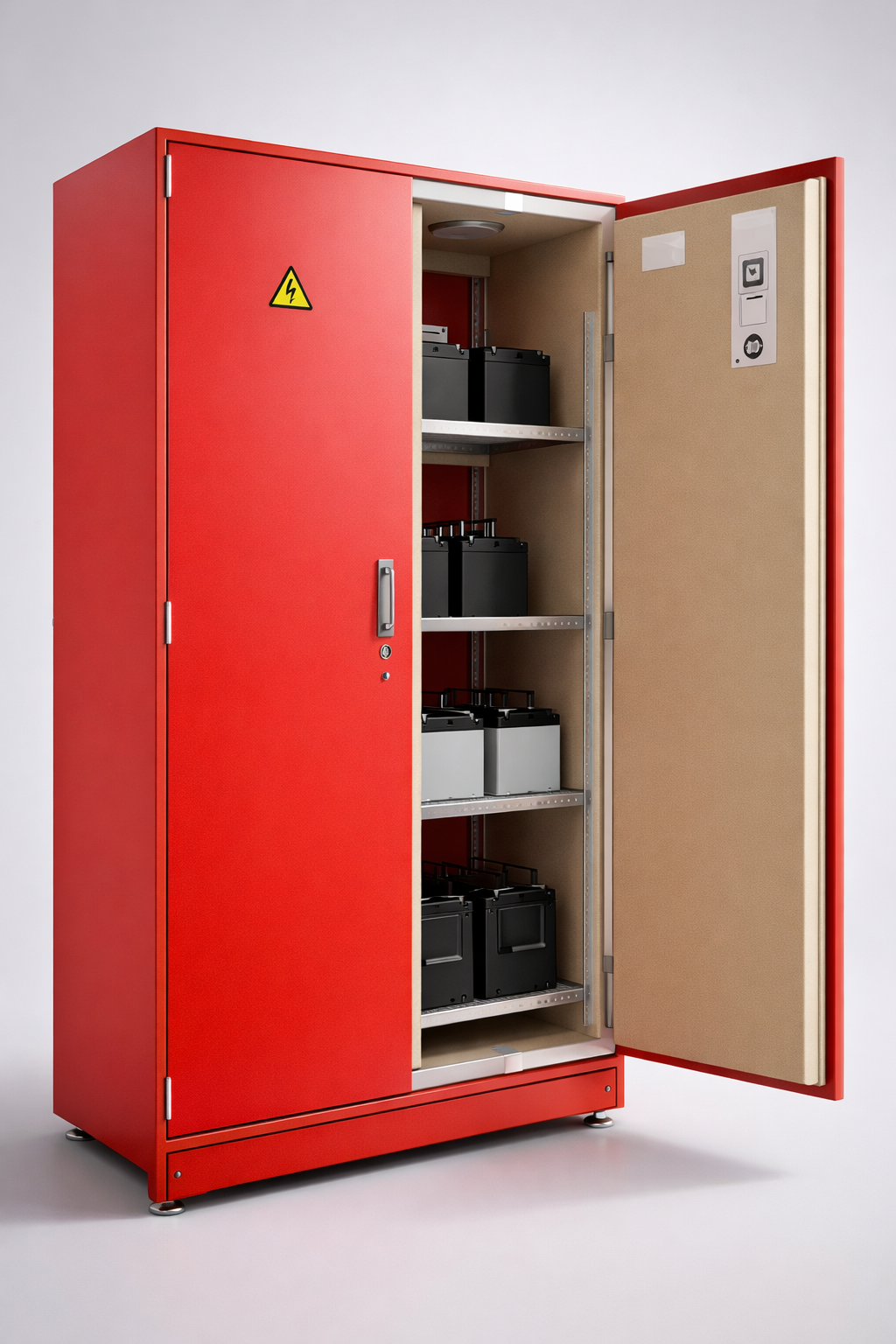 Fire-resistant chemical cabinet HTG 091-01.Li - safe storage of hazardous and flammable substances