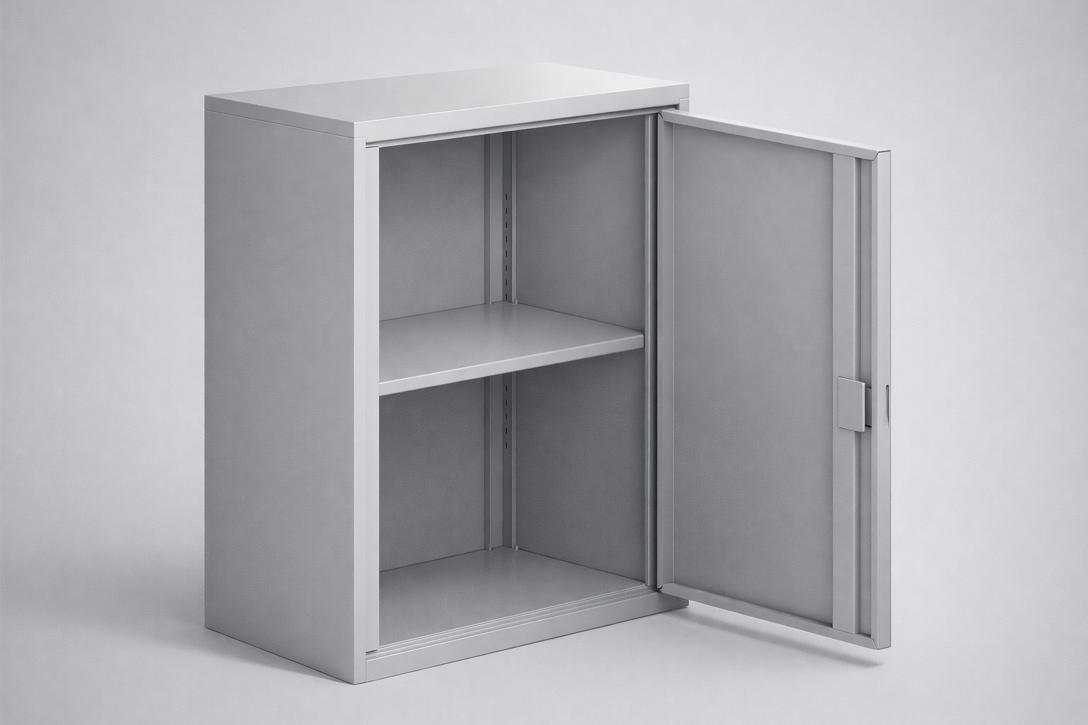 Metal office cabinet Nadstawka Sbm 801 M lx - orderly storage of documents, binders and records in