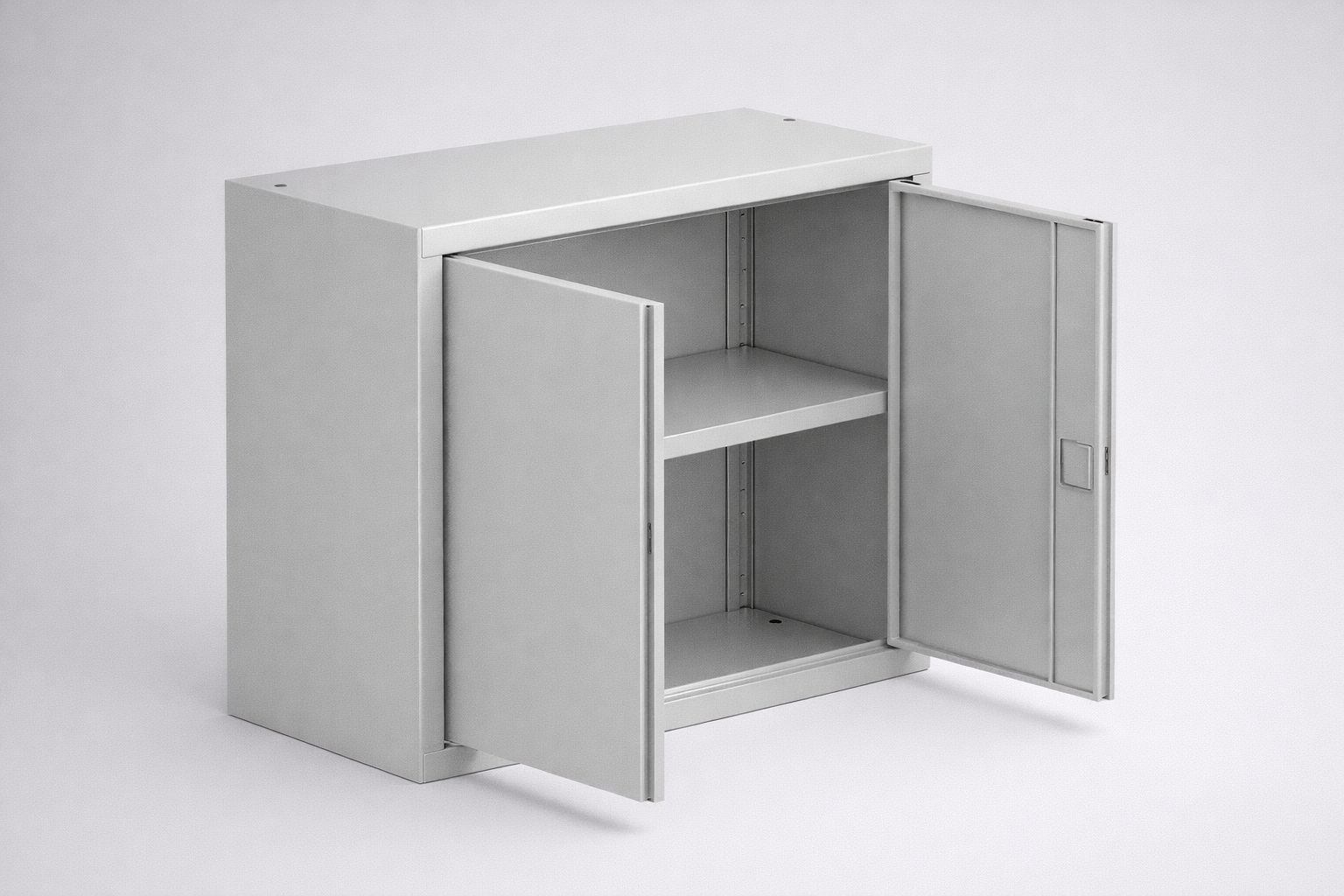 Metal office cabinet Nadstawka Sbm 802 M lx - orderly storage of documents, binders and records in
