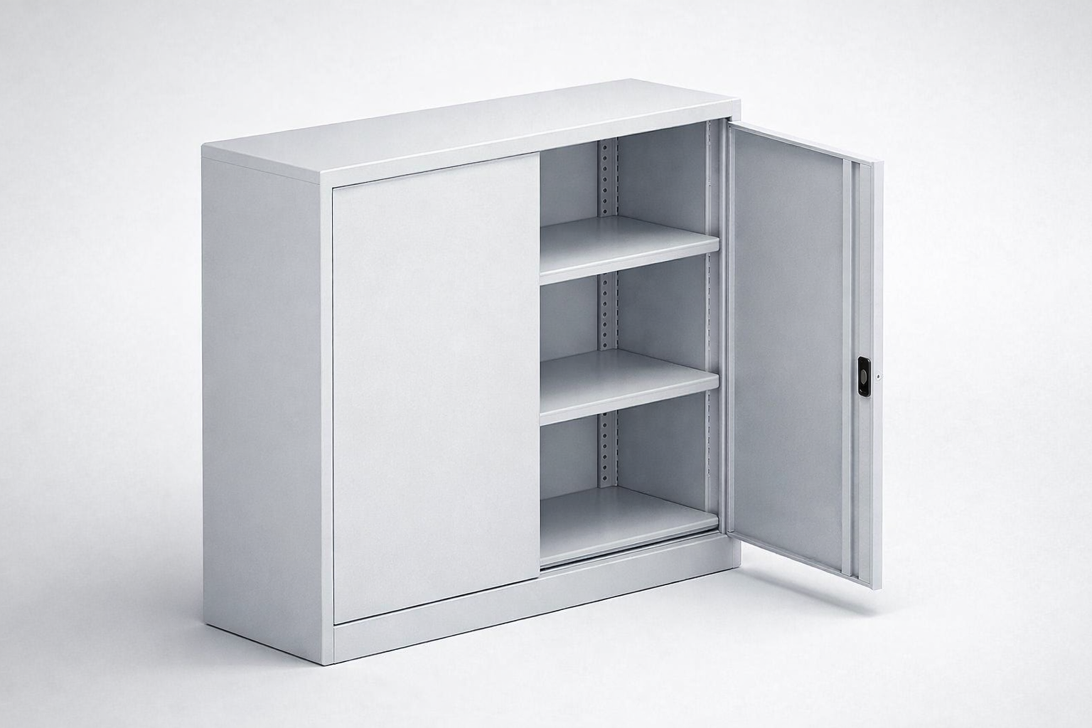 Metal office cabinet Sbm 107 st - orderly storage of documents, binders and records in