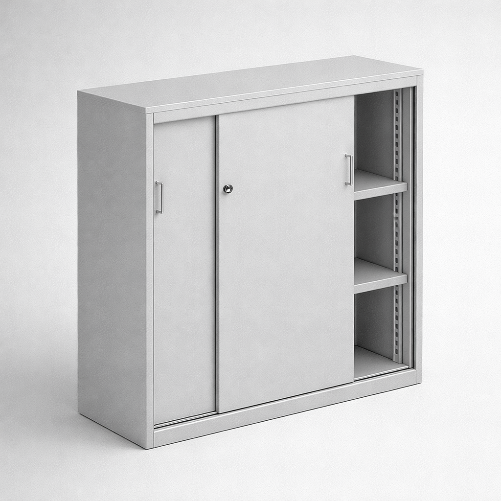 Metal office cabinet Sbm 110 - orderly storage of documents, binders and records in