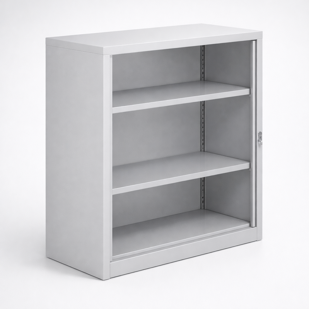 Closed shelving unit RZ 102 lx - ordered storage of binders, documents and office