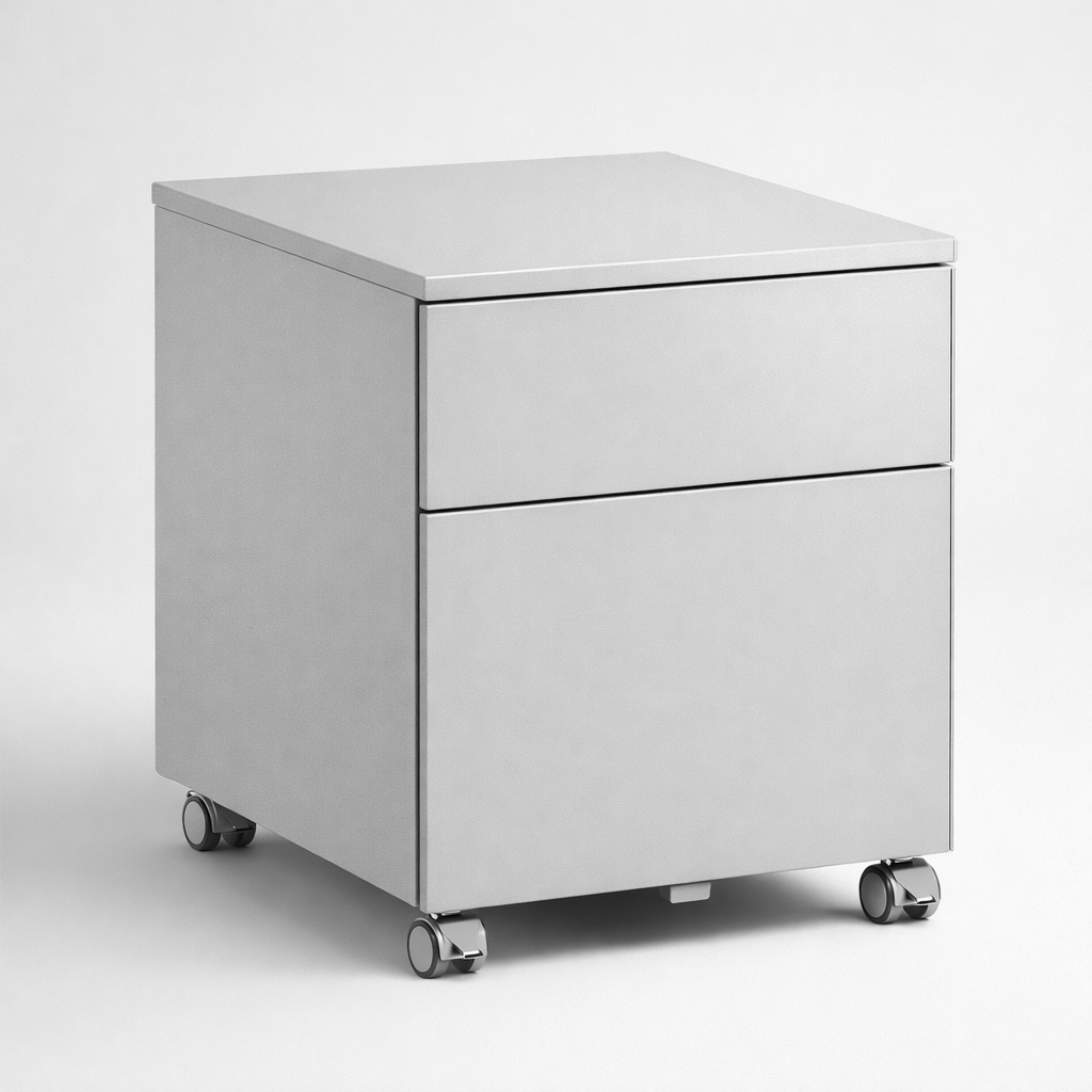Desk-side pedestals — Mobile and fixed desk-side storage units for offices, secretariats, reception desks and administration workstations where quick access to documents, consumables and personal items matters.