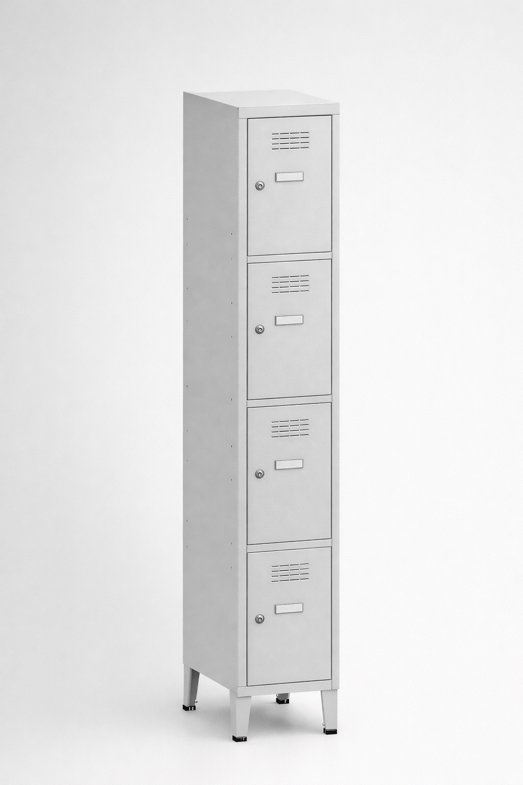 Compartment locker SUS 314 W st – with legs - clear separation of personal compartments in shared