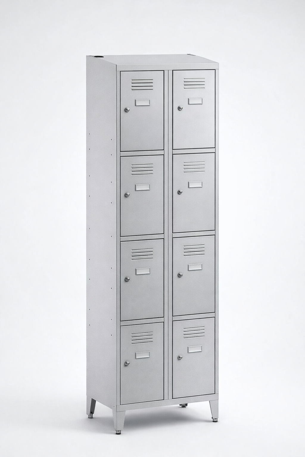 Compartment locker SUS 324 W st – with legs - clear separation of personal compartments in shared