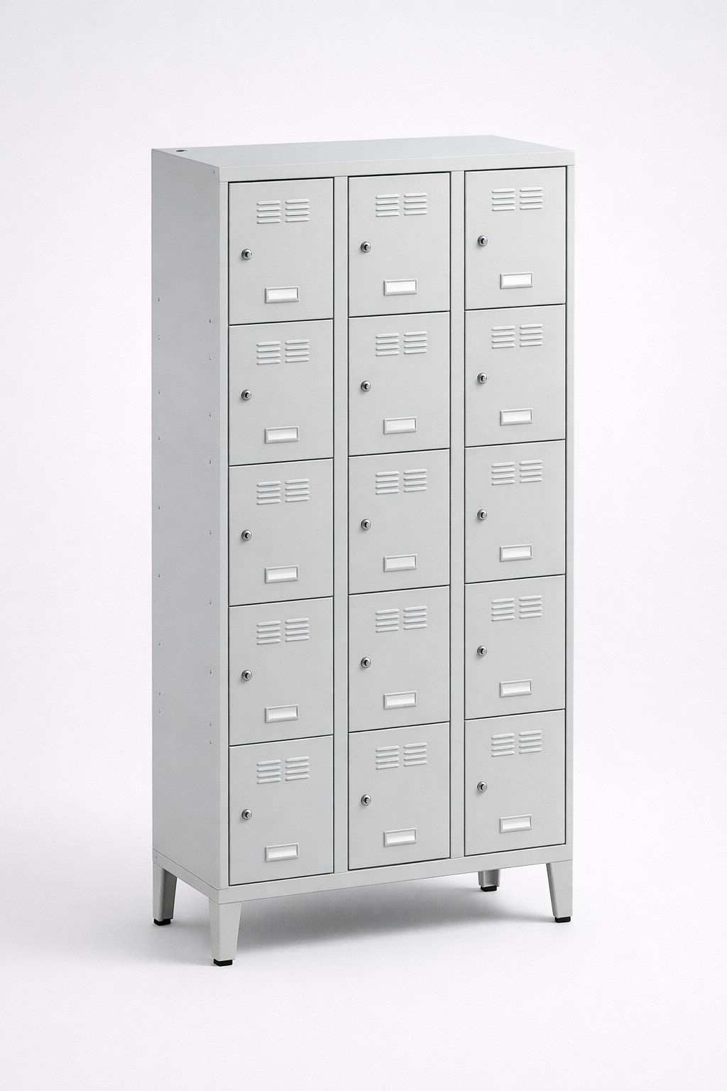 Compartment locker SUS 335 W st – with legs - clear separation of personal compartments in shared
