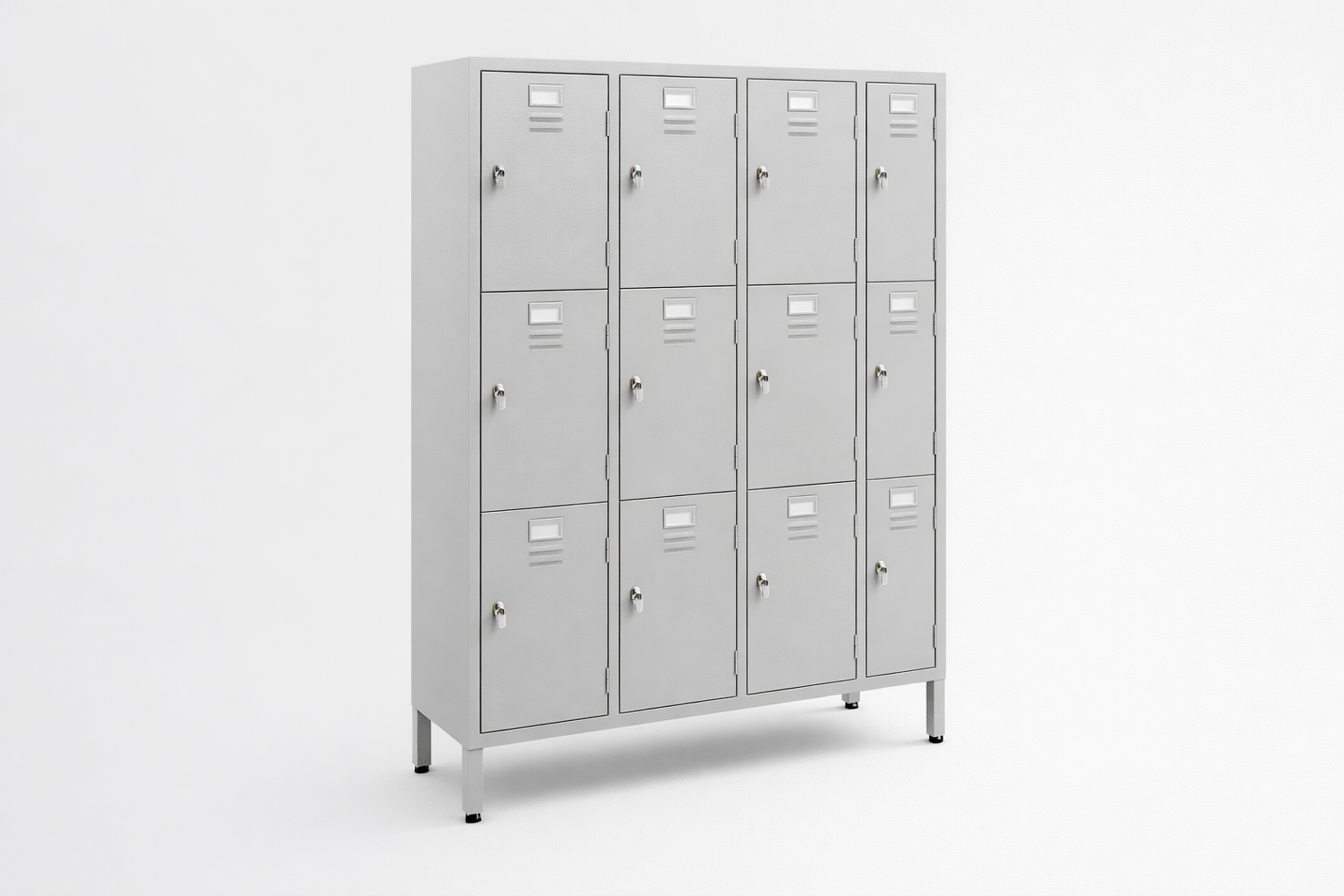 Cabinet with plexiglass doors MSus 343 – with legs - visual control of compartment contents while keeping