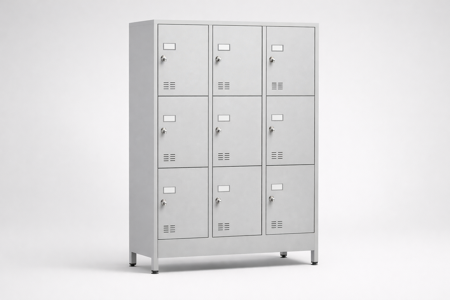 Cabinet with plexiglass doors MSus 344 - visual control of compartment contents while keeping