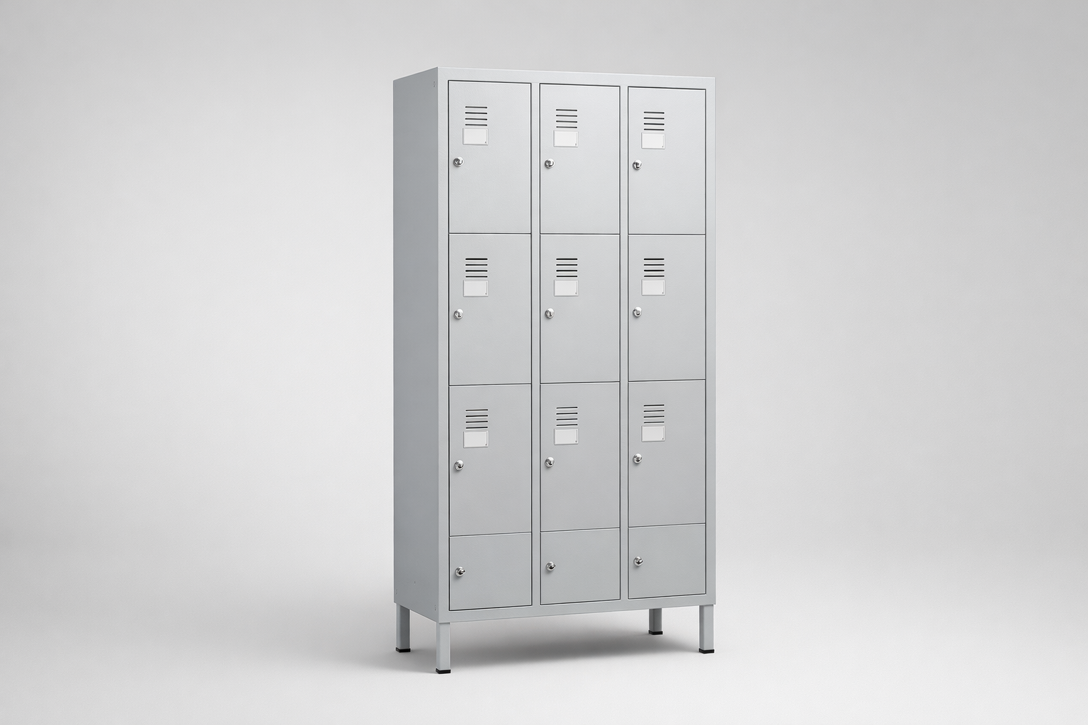 Cabinet with plexiglass doors MSus 325 – with legs - visual control of compartment contents while keeping