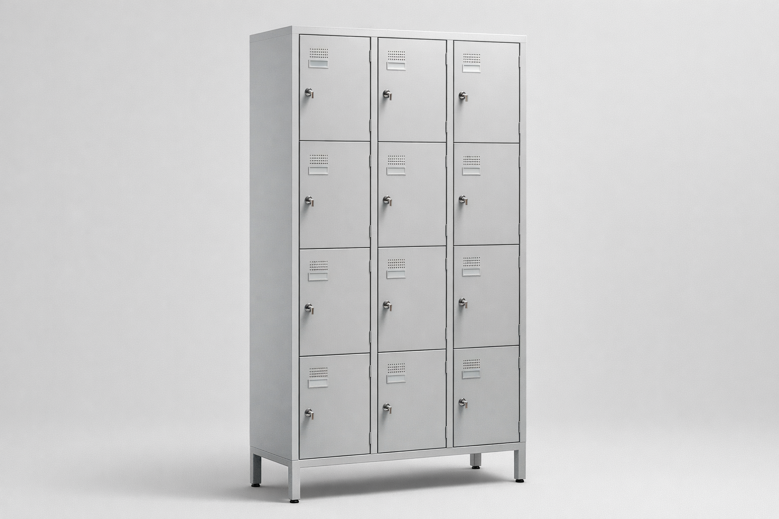 Cabinet with plexiglass doors MSus 425 – with legs - visual control of compartment contents while keeping