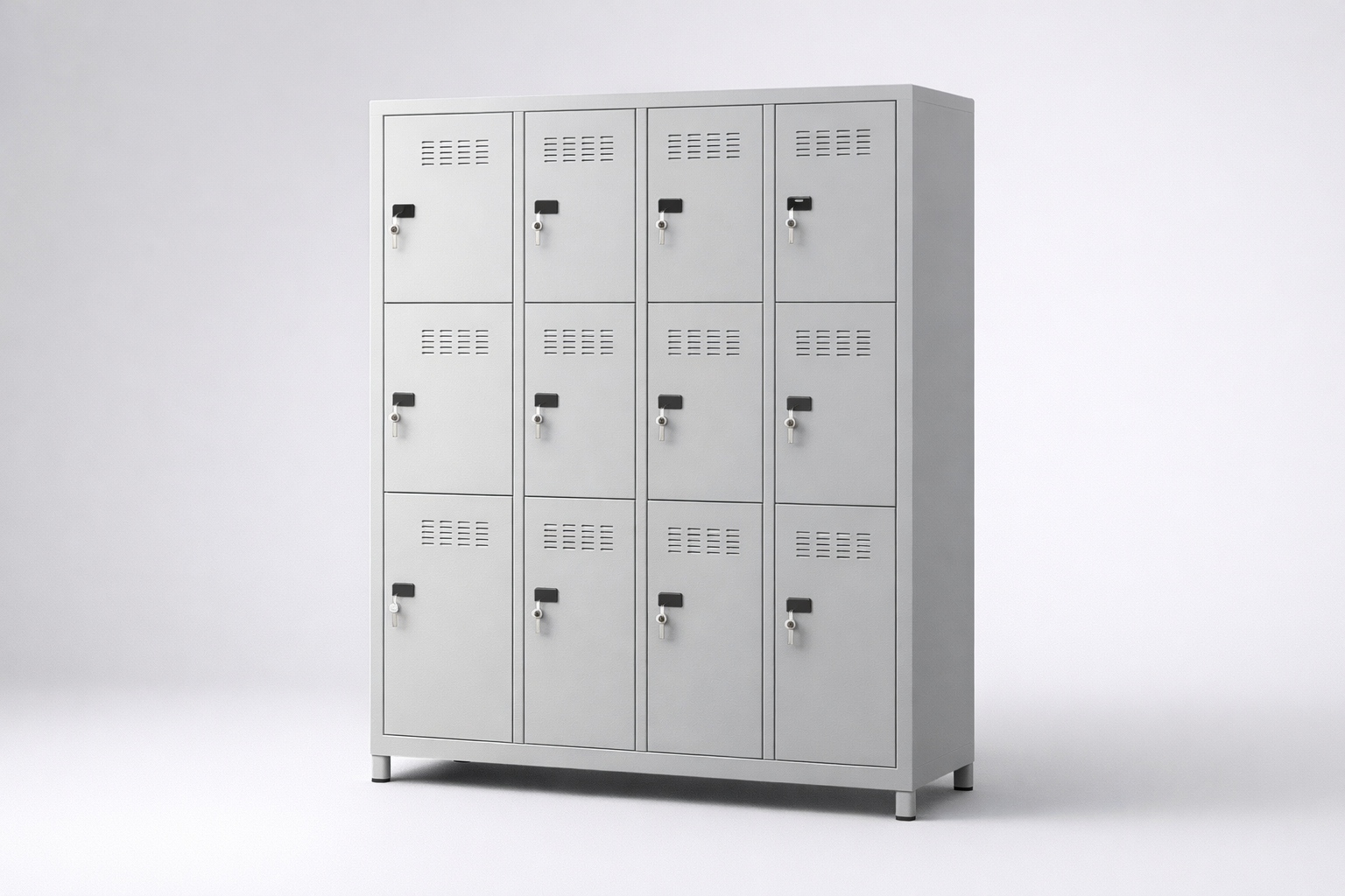 Cabinet with plexiglass doors MSus 435 - visual control of compartment contents while keeping