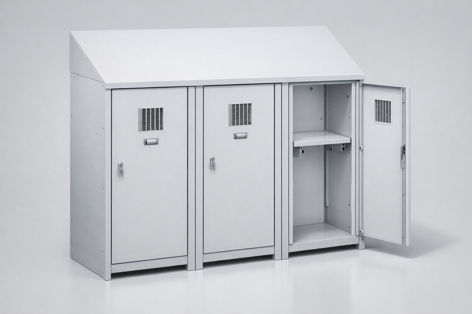 MSUV locker MSum 430v – 1 pkt - combining personal or garment storage with controlled