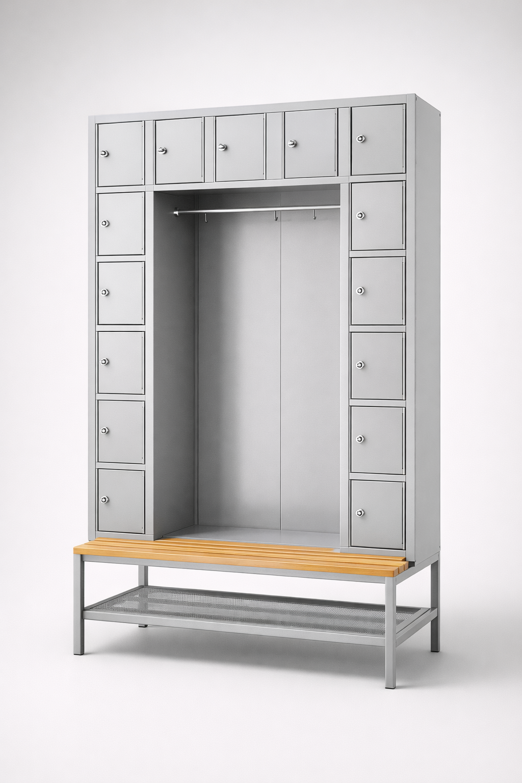 Compartment locker Szos 15 - clear separation of personal compartments in shared