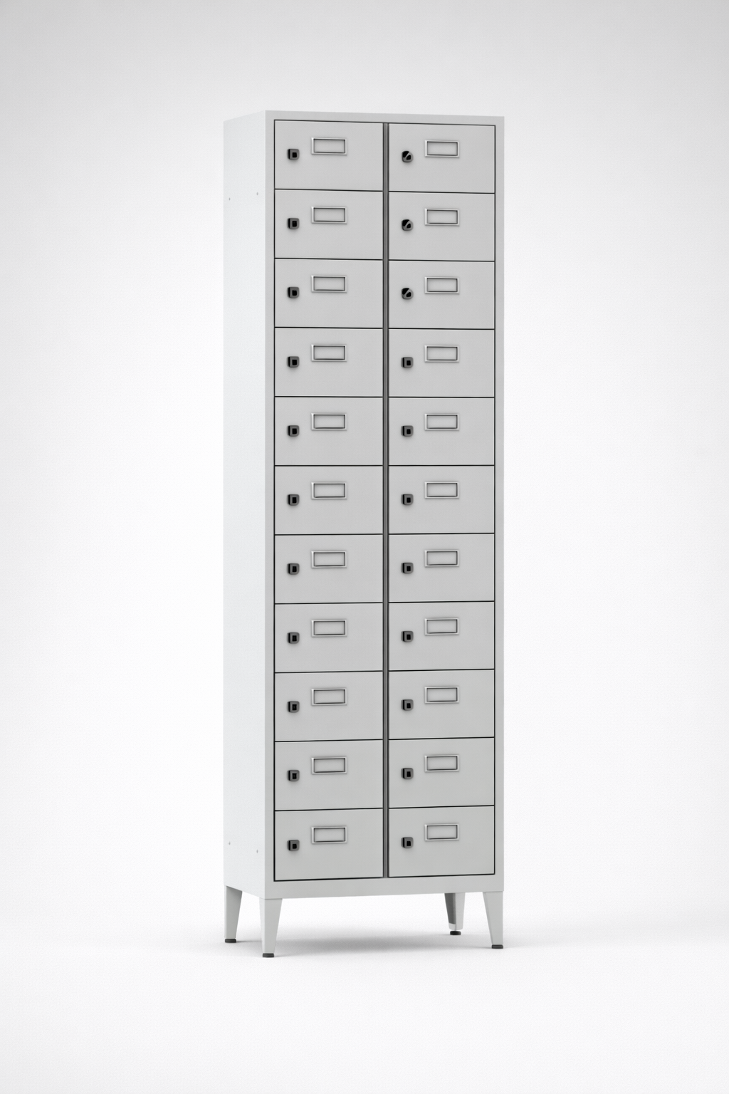 Freestanding lunch locker with legs MSus 3210 – with legs - organised welfare areas and order in shared spaces