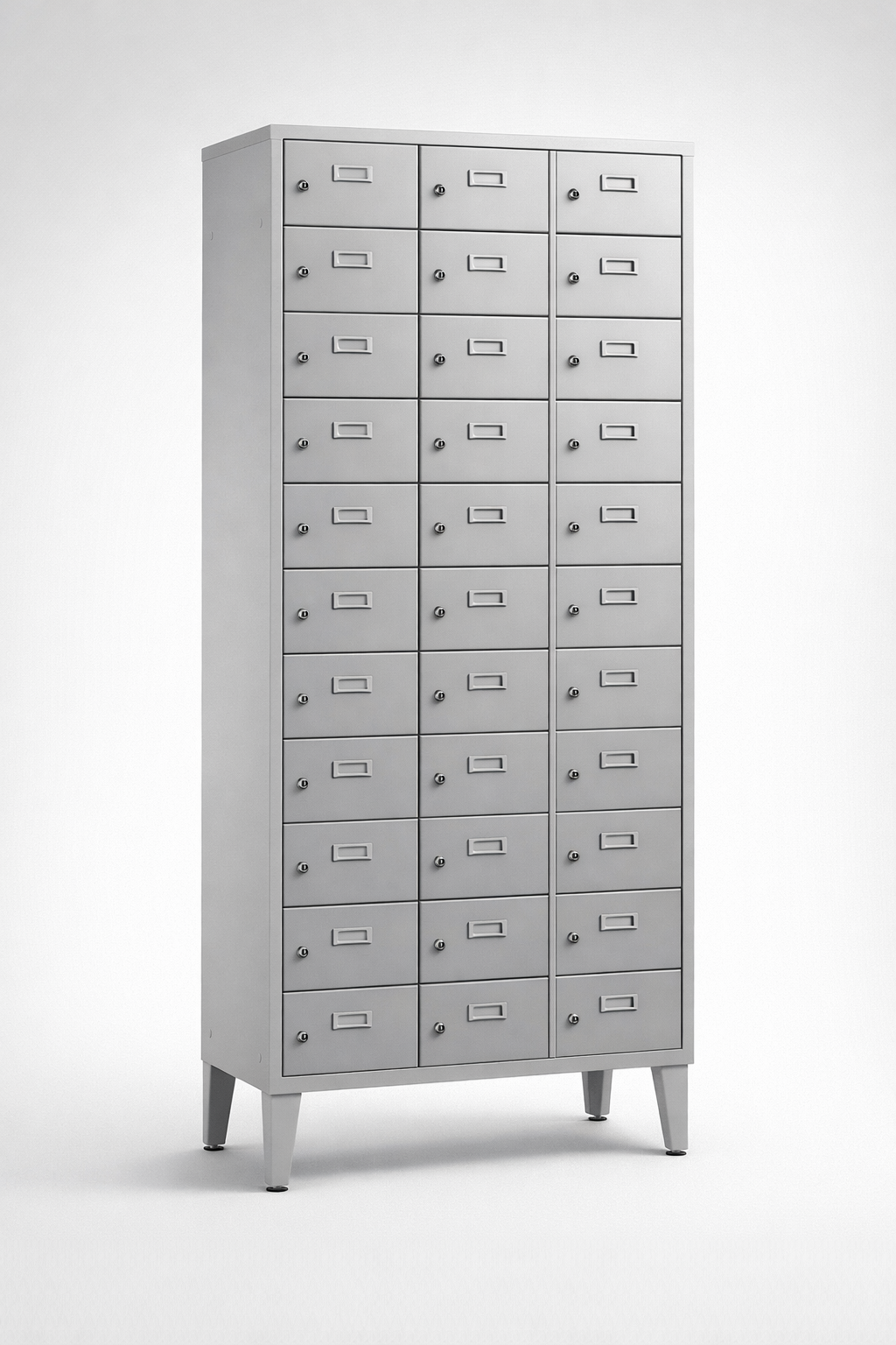 Freestanding lunch locker with legs MSus 3310 – with legs - organised welfare areas and order in shared spaces