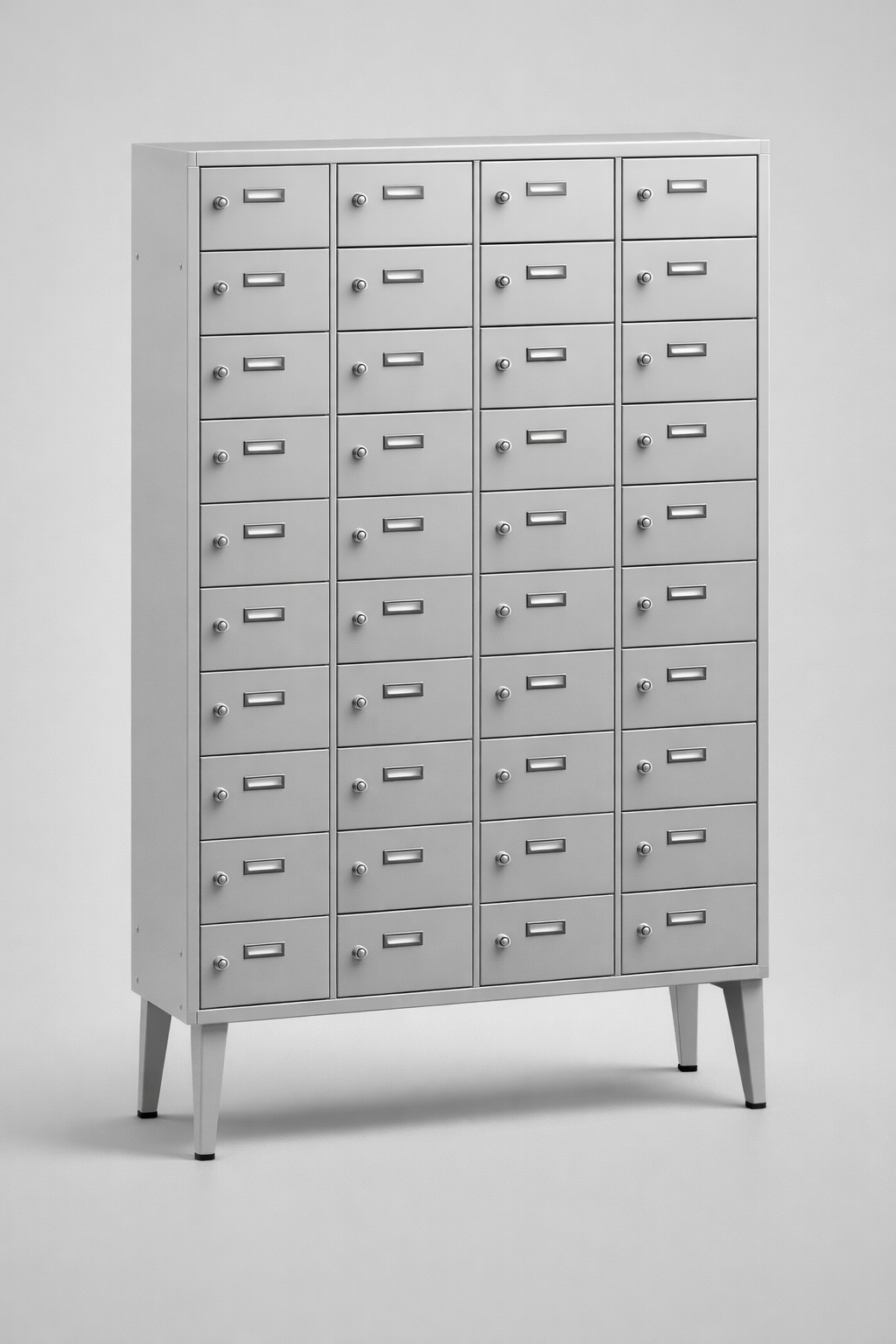 Freestanding lunch locker with legs MSus 3410 – with legs - organised welfare areas and order in shared spaces