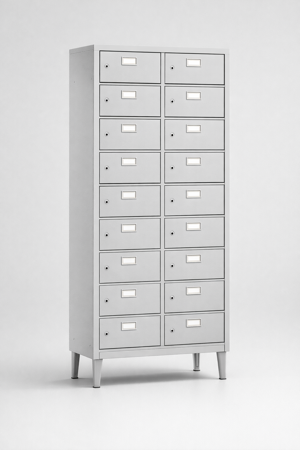 Freestanding lunch locker with legs MSus 4210 – with legs - organised welfare areas and order in shared spaces