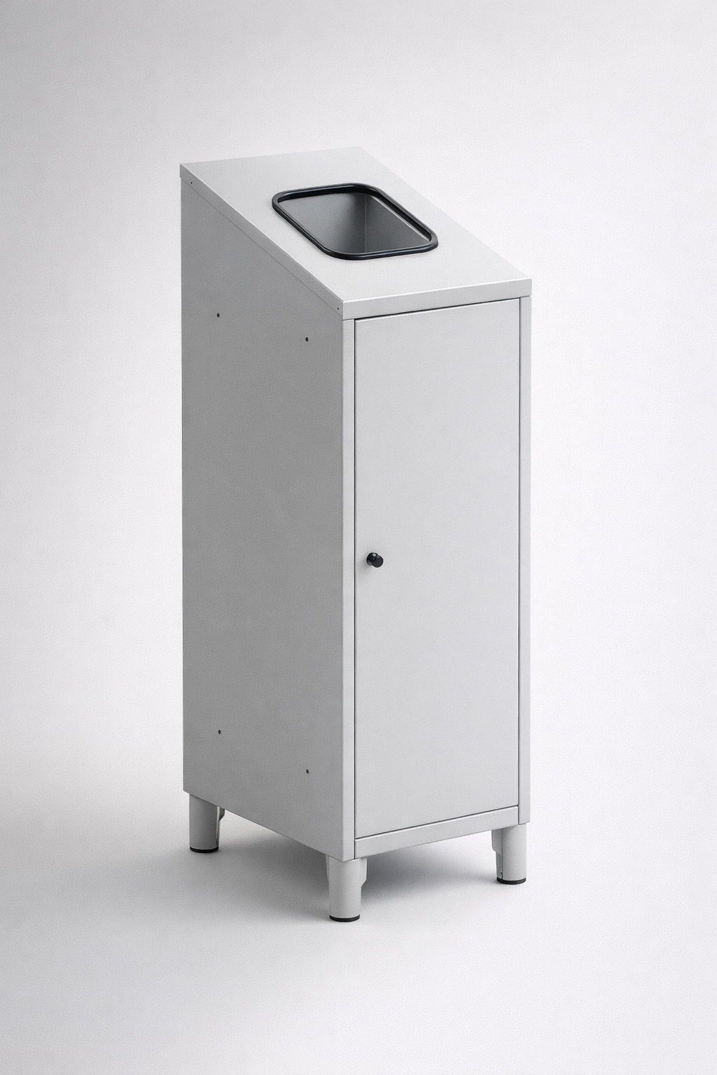 Janitorial cabinet MPO 01r - orderly storage of cleaning supplies and support