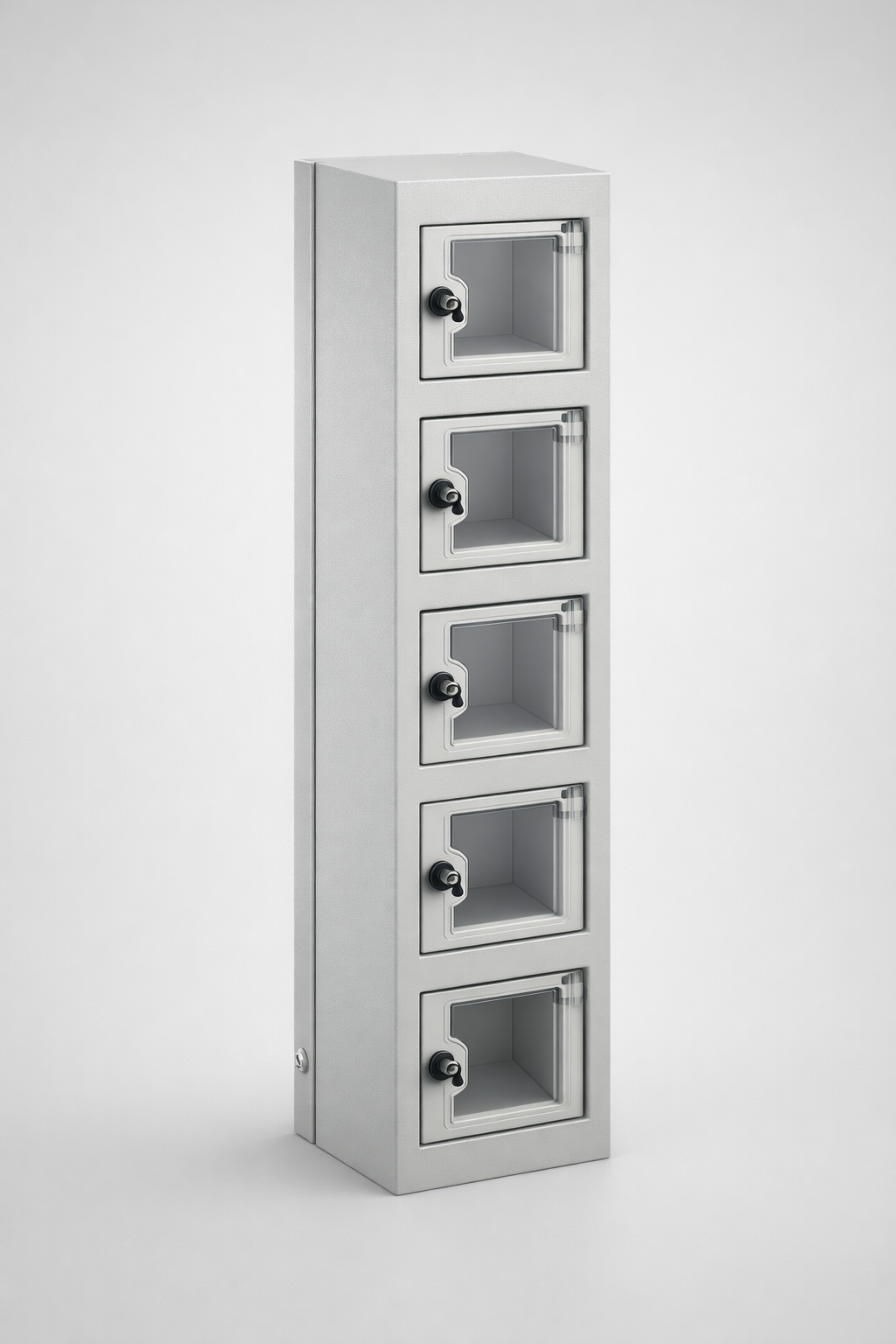 Mobile phone storage cabinet WSSv 05p - controlled deposit of mobile devices in shared