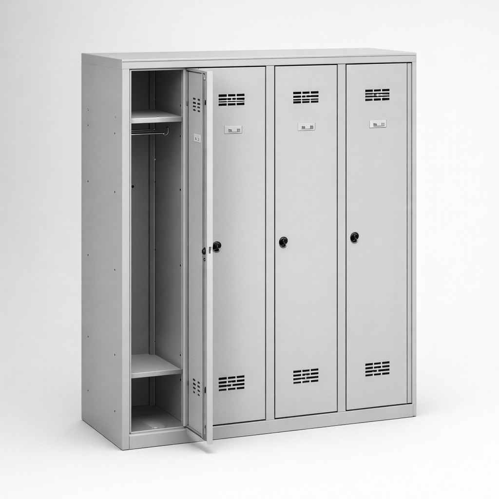 School locker MSum 340S 1 pkt - orderly storage of student belongings, classroom