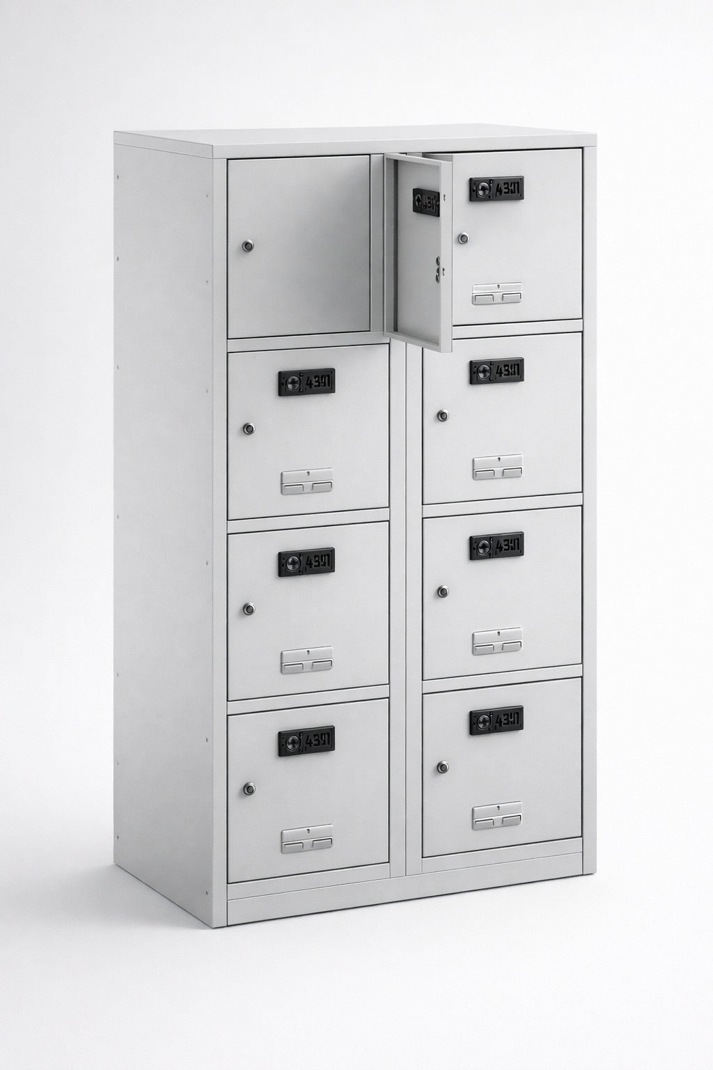 School locker MSus 424S - orderly storage of student belongings, classroom