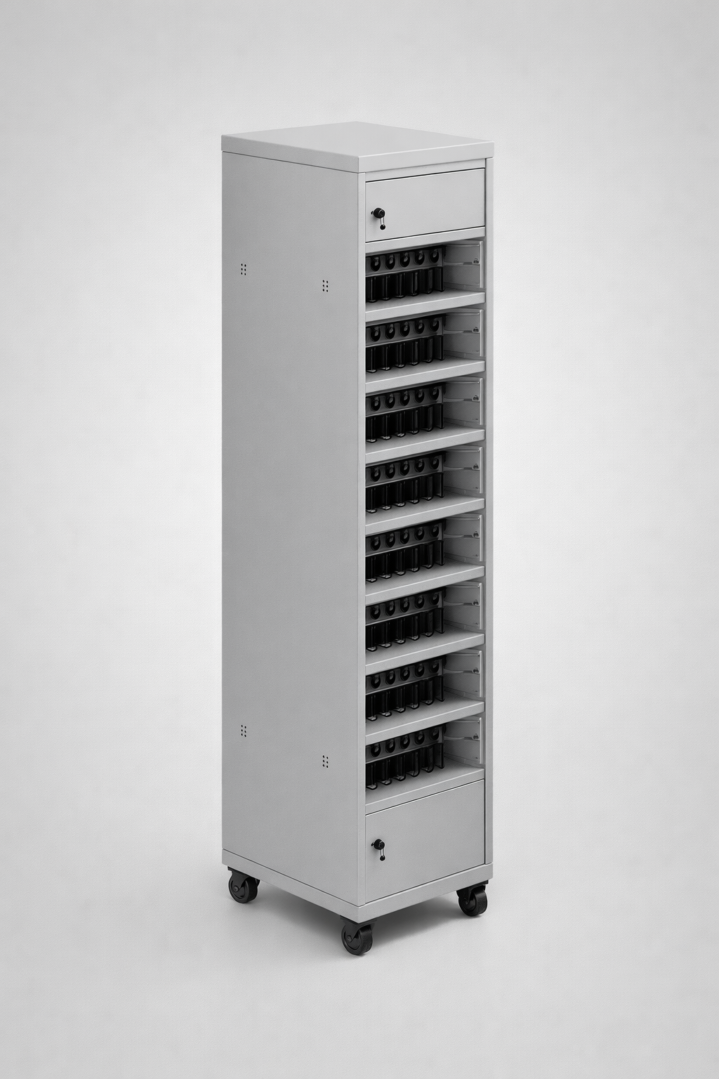 Laptop cabinet SZNL 0101010117 - stationary storage, charging and assignment of shared