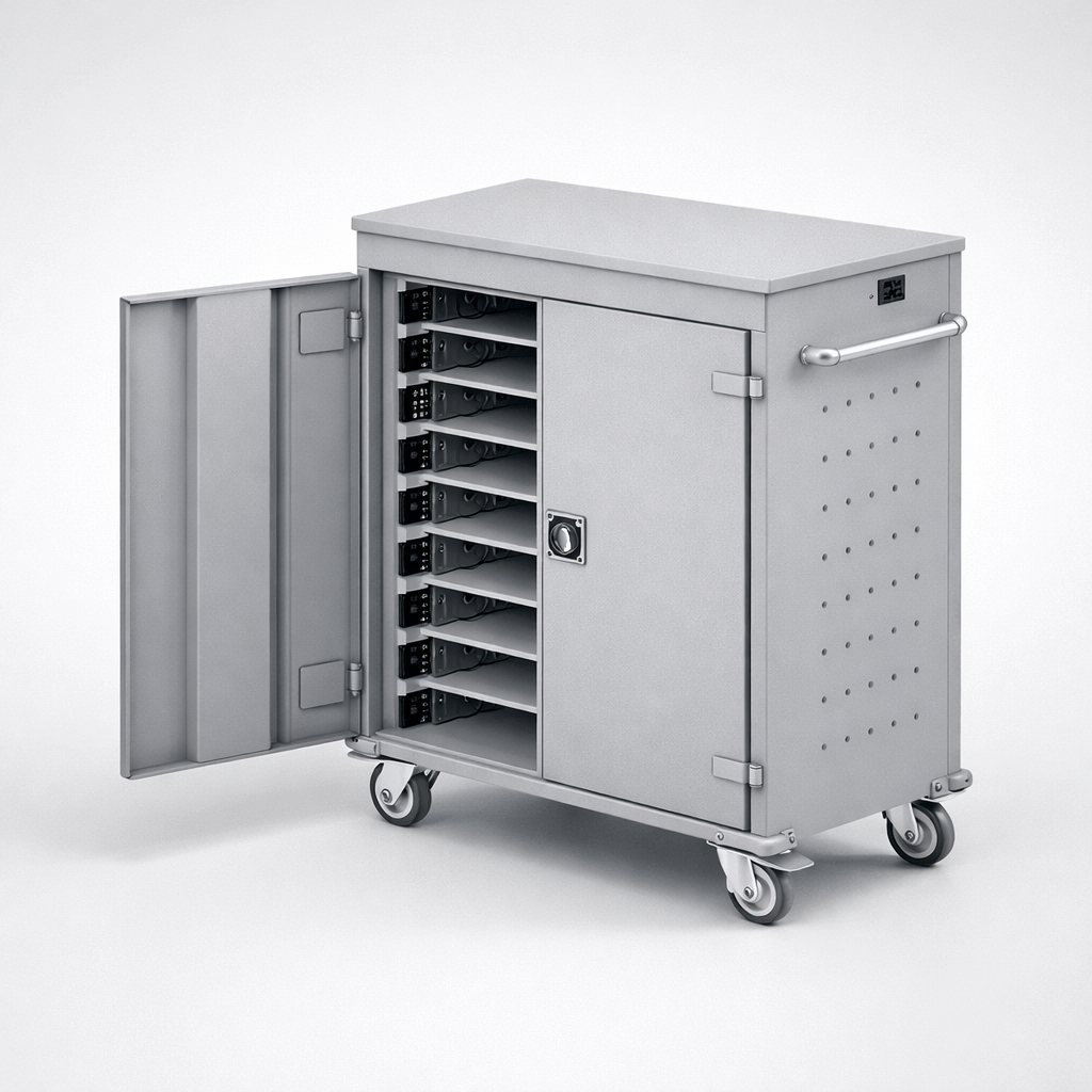 Laptop trolley WNL 0615051003 - controlled circulation, charging and efficient