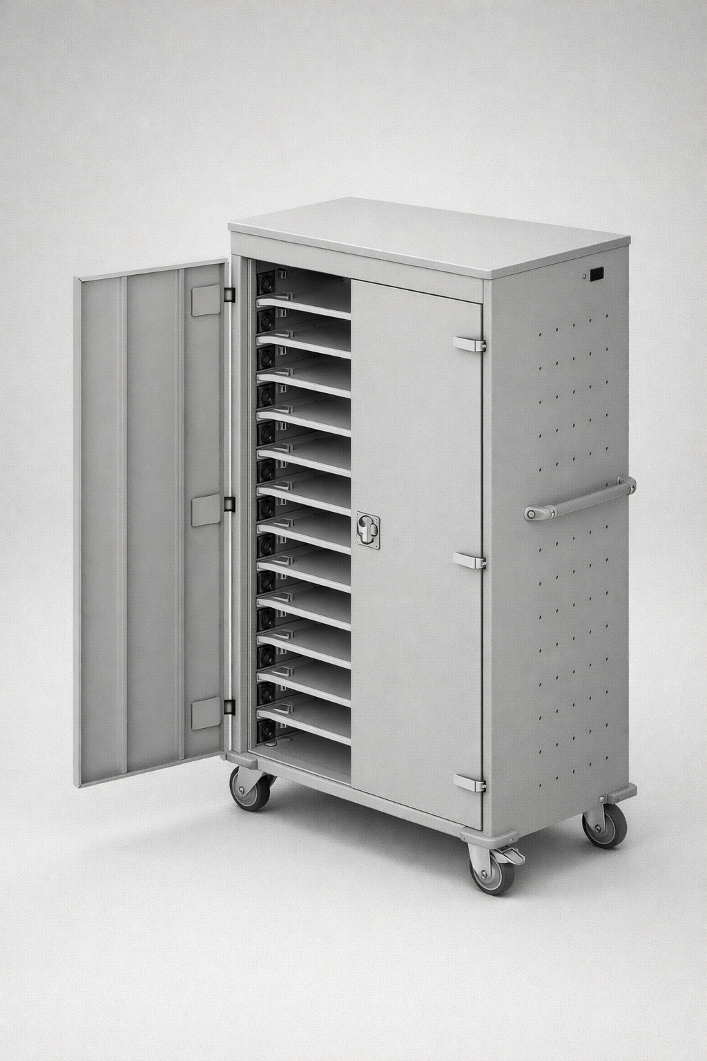 Laptop trolley WNL 0616051003 - controlled circulation, charging and efficient