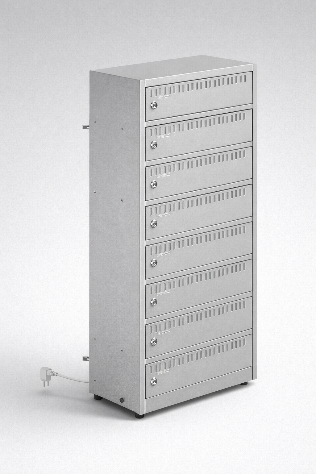 Battery charging cabinet PCS M5109 – wisząca - orderly storage of student belongings, classroom