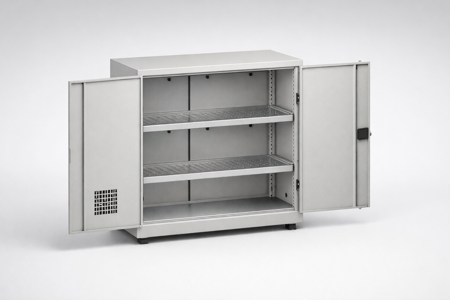 Workshop cabinet MSW112/5-24pa - organised tools, components and service equipment