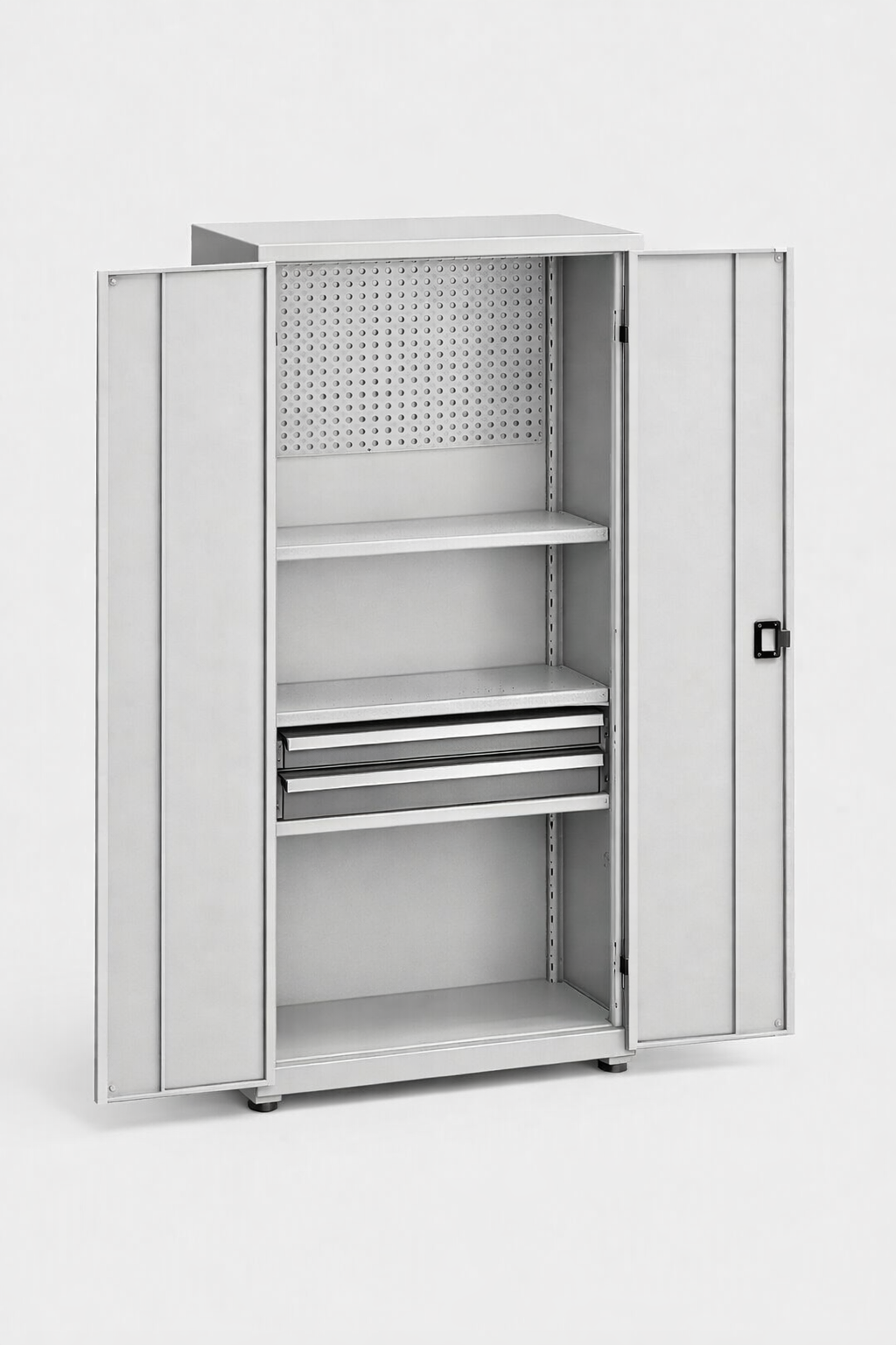 Workshop cabinet MSW210/5-18 - organised tools, components and service equipment