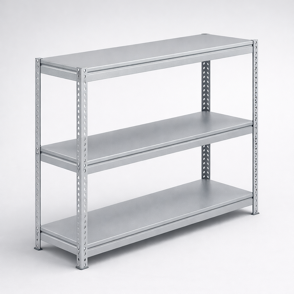 Boltless shelving unit Rmm 306 - fast assembly, clearly segmented shelves and flexible