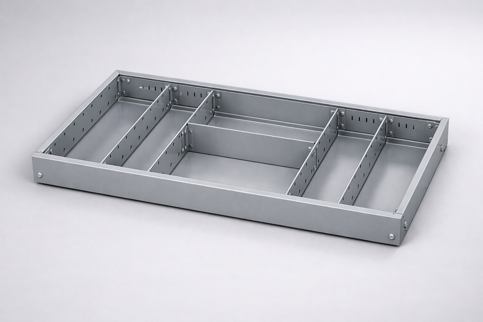 Workshop cabinet Wkład szuflady type C95 - organised tools, components and service equipment