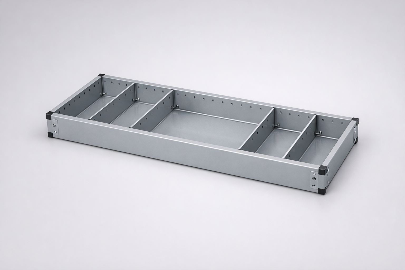 Workshop cabinet Wkład szuflady type C145 - organised tools, components and service equipment