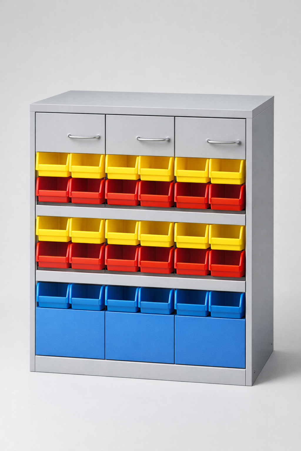 Workshop cabinet S3/h45 – 4 szt. - organised tools, components and service equipment