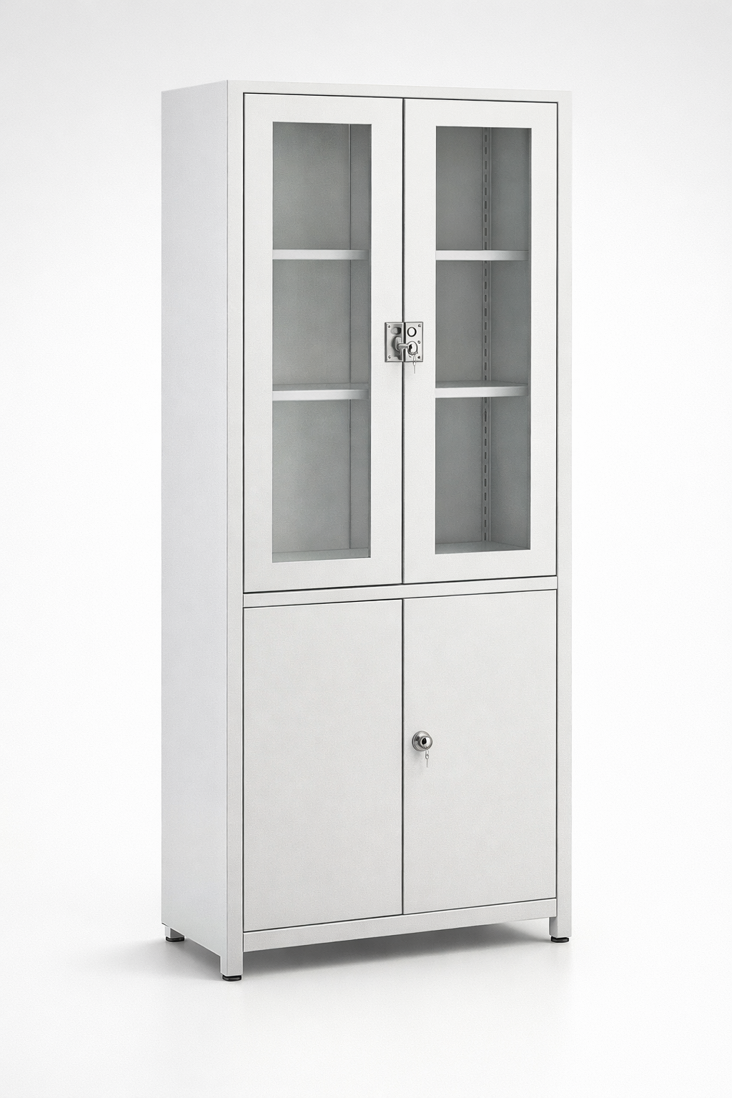 Medical cabinet NSml 114 (metalowe półki) - organised supplies and easy operation in environments