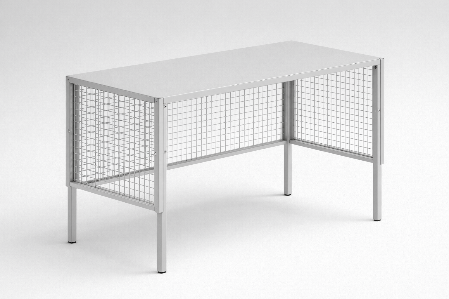 LOV furniture set Lov 9 - blending open presentation with enclosed storage in a