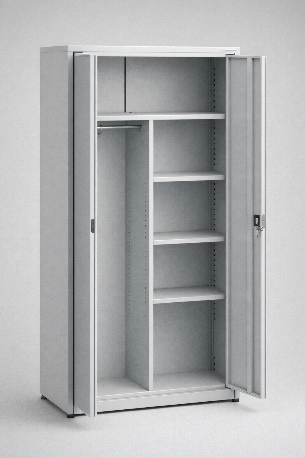 Metal office cabinet Sbm 206 M lx - orderly storage of documents, binders and records in