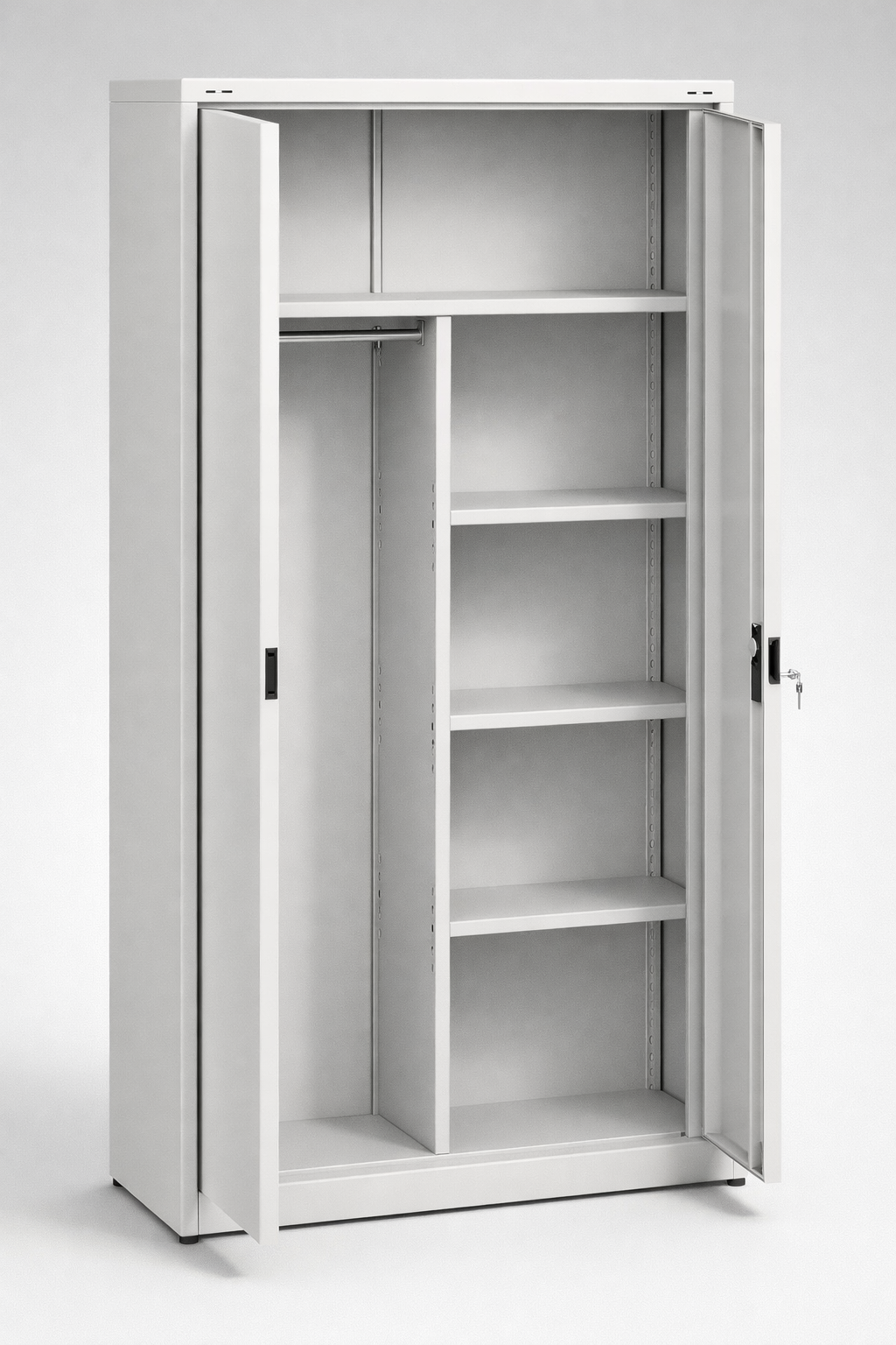 Metal office cabinet Sbm 215 M lx - orderly storage of documents, binders and records in