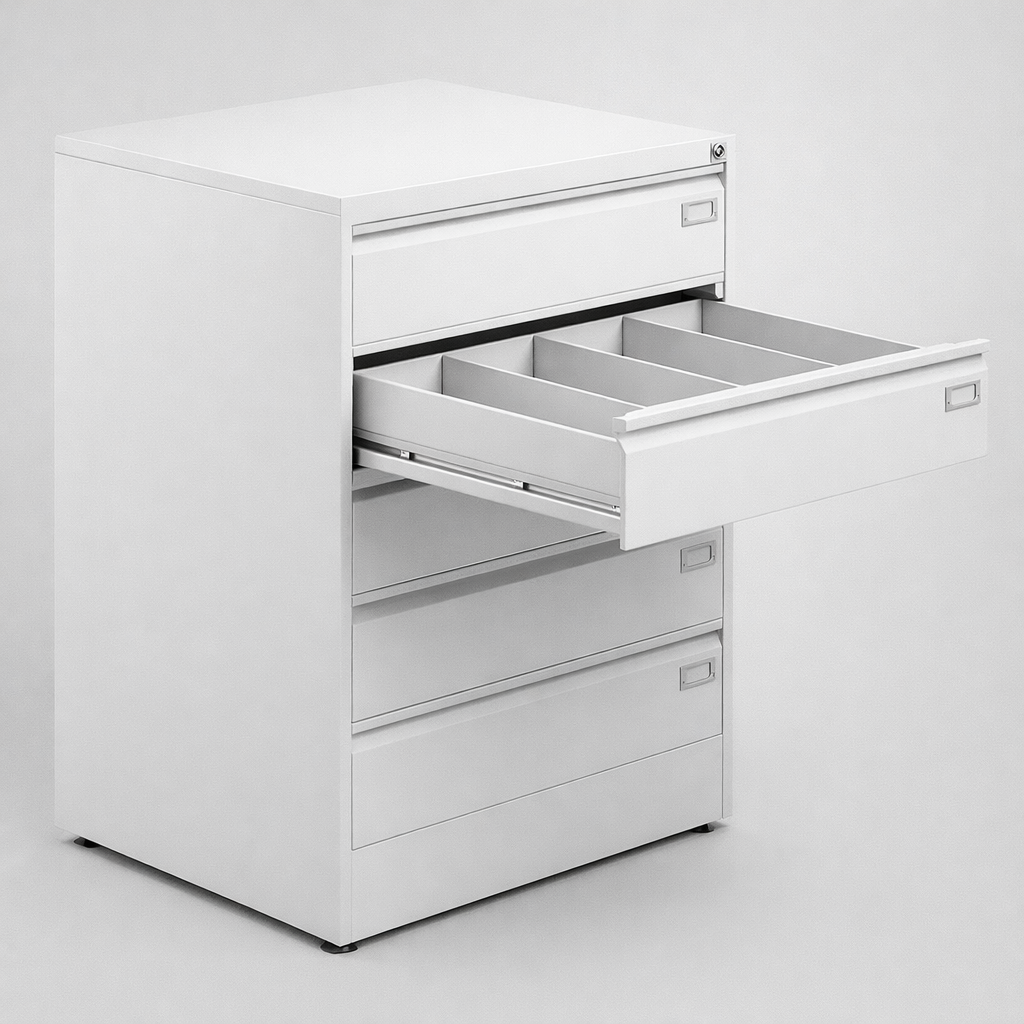 Filing cabinet Szk 203 st - precise organisation of hanging files, folders and