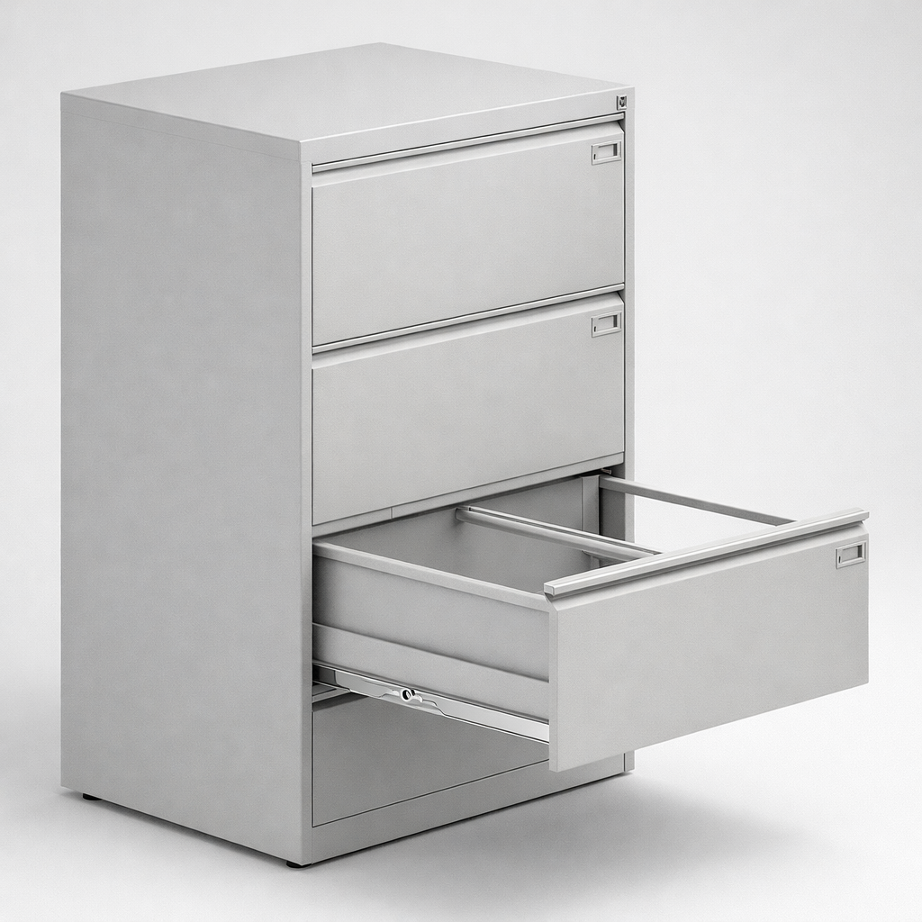 Filing cabinet Szk 302 st - precise organisation of hanging files, folders and