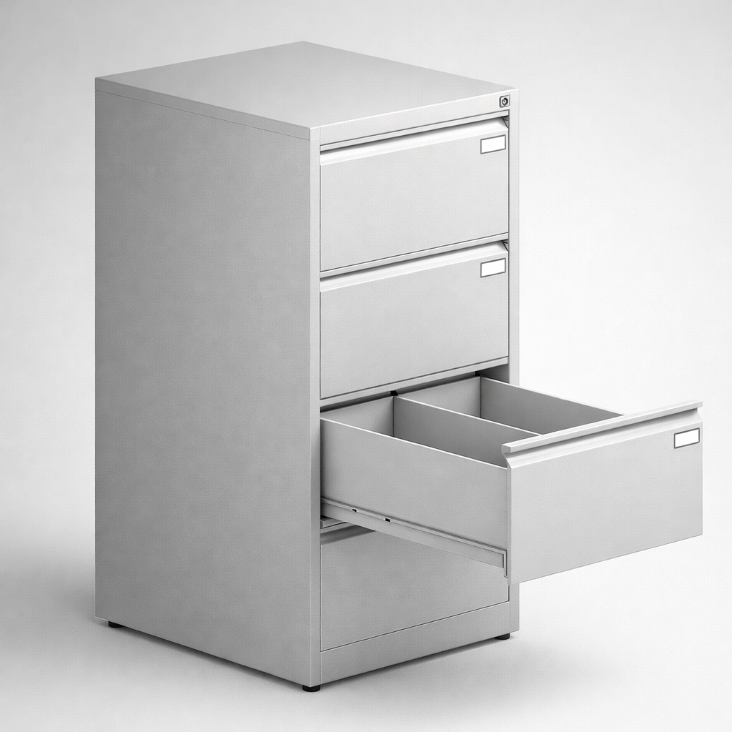 Filing cabinet Szk 304/4 st - precise organisation of hanging files, folders and