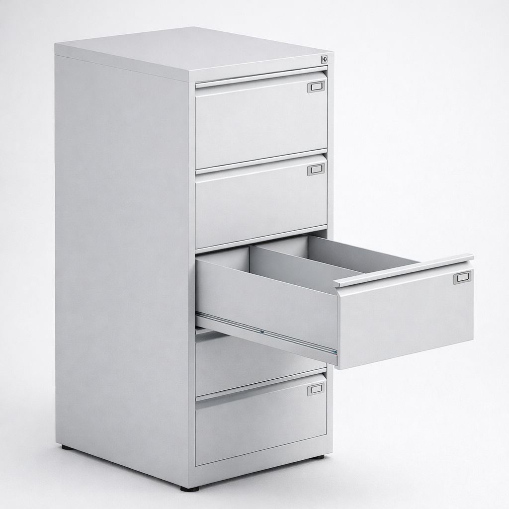 Filing cabinet Szk 304 st - precise organisation of hanging files, folders and