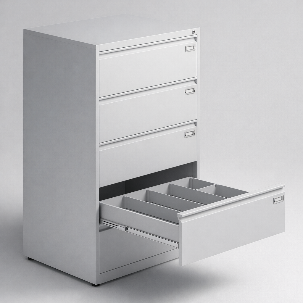 Filing cabinet Szk 305 st - precise organisation of hanging files, folders and
