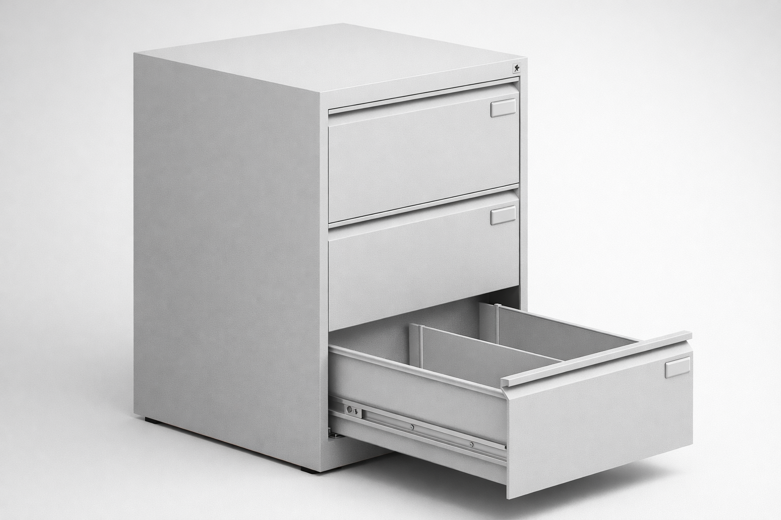 Filing cabinet Szk 318/3 - precise organisation of hanging files, folders and